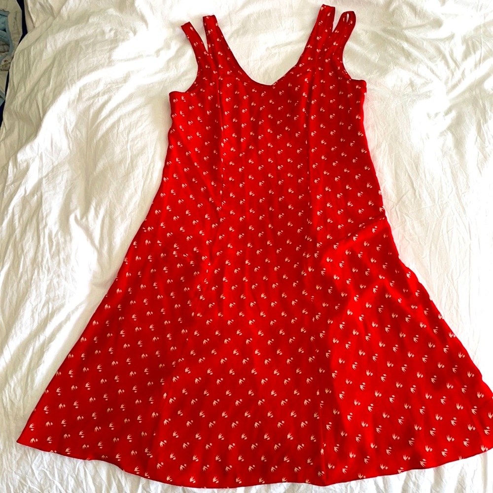 Anthropologie Moulinette Soeurs Silk Dress